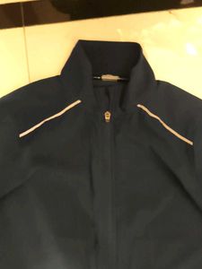 Navy Blue Full Zip Jacket