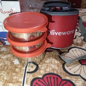 Oliveware Insulated Lunch Box Set