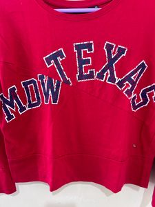 Red 3/4th Sleeves Tee