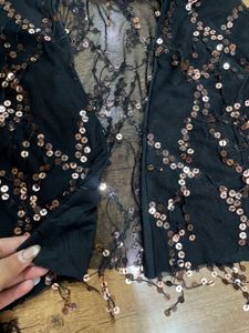 Sparkling Sequin Shrug/top