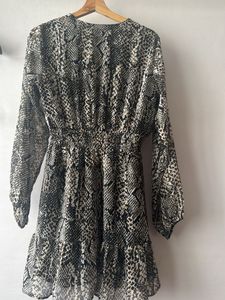 Stylish Snake Print Mini Dress (Primark, size M)