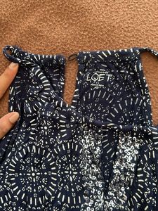 Y2K Sequin Black Top