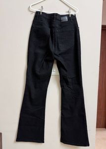 Roadster Black Bootcut Jeans