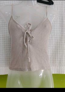 Cute Tie-Front Cami Top