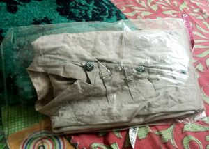 Beautiful Cotton Grey Coat Naqab Only In ₹830❤️