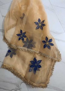 hand painted dupatta