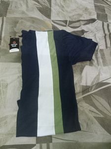 Navy Blue Round Neck Tshirt