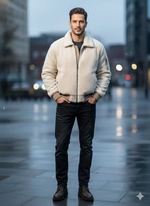 Stylish Reversible Bomber Jacket