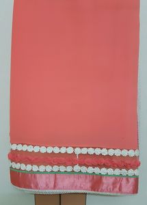 Designer Floral Bordered Saree