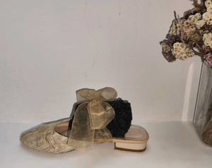 Elegant Embellished Flat Shoes