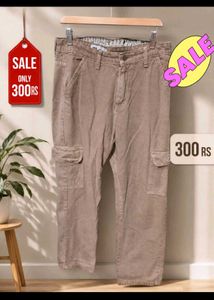 Tan Cargo Pants 'ZARA' Brand