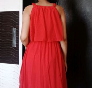 Red One Piece Dress