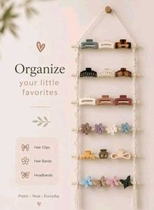 Hair Accessory Holder with Pinteresty Vibes