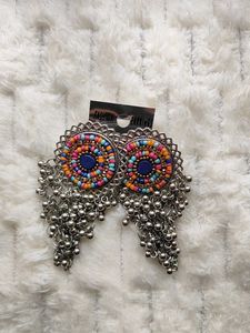 Boho Beaded Dangle Earrings