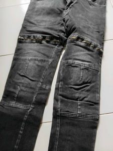 Jeans Grey Washed Denim