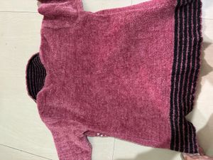 Embroidered Knit Sweater