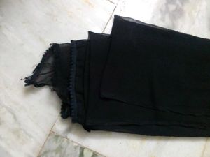 Black &amp; Grey Polka Dot Dupatta combo of 2