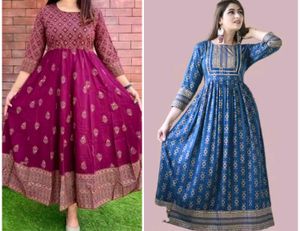Anarkali dress combo offer(Set of 2)