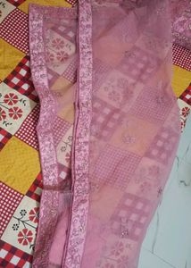 Elegant Pink Embroidered Lehenga Choli