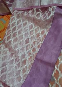 Beautiful Pink Silk Saree