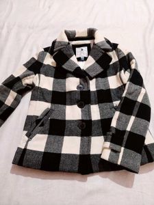 Checkered Black & White Jacket