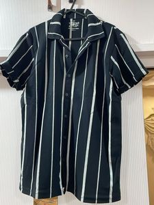 Campus sutra striped shirt