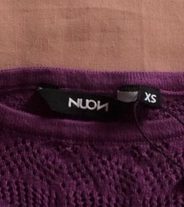 Westside Purple Crochet Tank Top