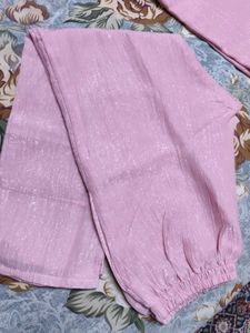 Pink Embroidered Festive Kurta Set