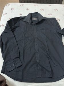 Classic Men's Black Button-Up Shirt