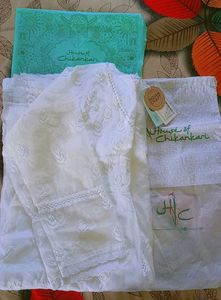 Elegant White Chikankari Kurta