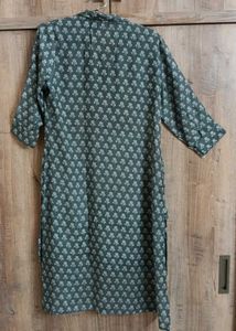 GREY KURTA SET