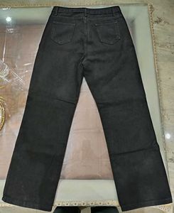 Savana Black Wide Leg High Rise Jeans