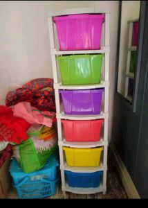 DRAWER COSMETIC VANITY BOX MULTICOLOR