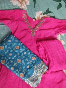Pink Kurta Set