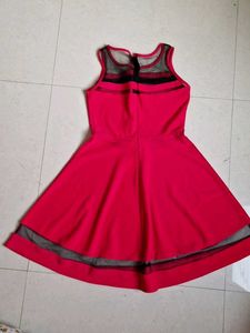 hot pink Skater Dress