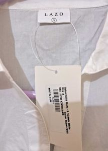 Classic white Button-Up Shirt