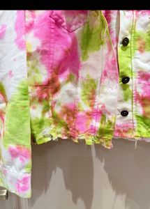 Tie-Dye Denim Jacket