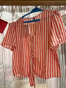 striped top