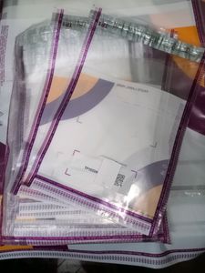 💥'25' - 6.5x8 Meesho Transparent Courier Bags-POD