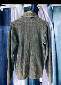Olive Green Knit Sweater