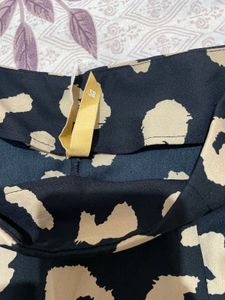 Leopard Print Midi Skirt