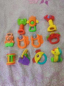 Baby Rattle Toy Set