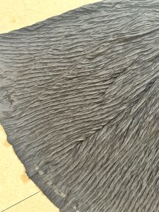 Black Crushed Navratri Skirt