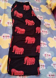Cute Elephant Print kurta set