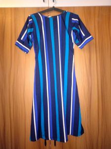 Striped Midi Dress