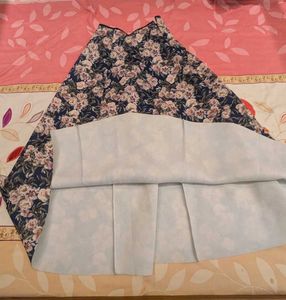 Floral Print Skirt
