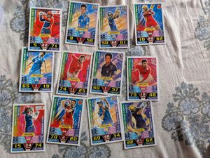 Cricket attax silver, rookie, and emerging cards