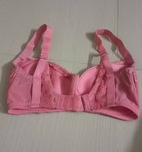 Pretty Pink Lace Bra