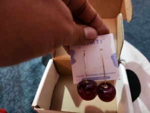 Cherry Earrings Set - Fun &amp; Fruity Style