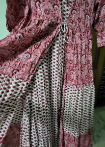 Pink Paisley Maxi Dress Never Used